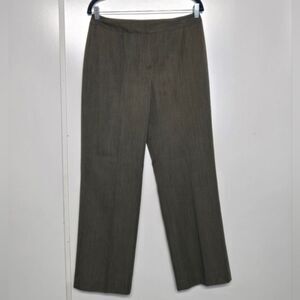 Evan Picone Suit Pants Trousers Sz 4P Green